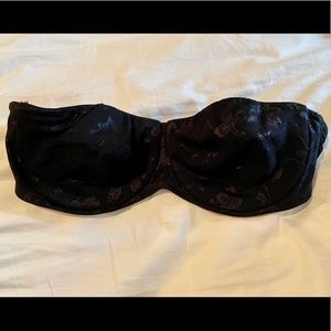 Soma Black Strapless Bra